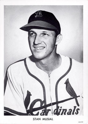 Stan Musial 1951 test issue
