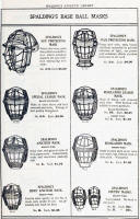 1901 Spalding Catchers Mask ad