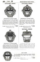 1942 Shapleigh Catalog Catchers Masks