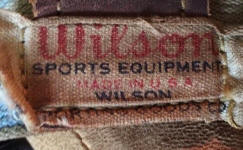 Wilson Sporting Goods Catchers Mask manufactures Patch