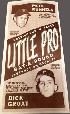Jimmy Piersall's Little Pro Bat-A-Round Instruction Book