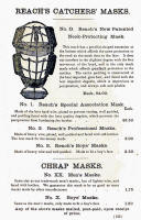 1892 Reach Catchers Mask catalog ad 