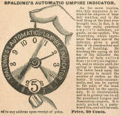  1886 Automatic Umpire Indicator