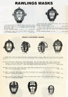 1925 Rawlings and Reach Catchers Masks