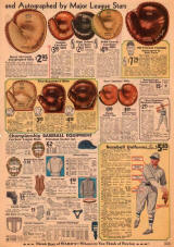 1930 Montgomery Ward Catalog sporting goods page