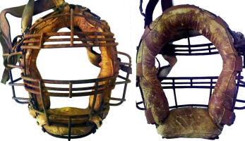 1930's Triple wire Two Bar Catcher's Mask