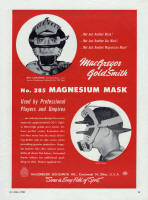 1948 Macgregor Goldsmith Catchers Mask