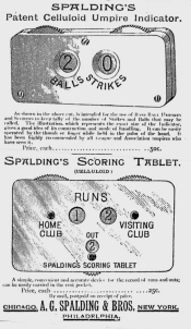 1890 Spalding's Official Base Ball Guide ad