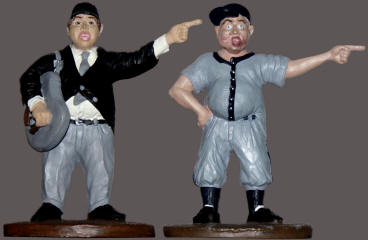 2005 SCD Hartland Collectibles "The Umpire" and "The Coach" Statues
