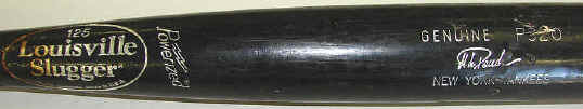 Jorge Posada Game Used Louisville Slugger P320 Bat