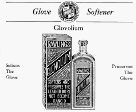 1910's Glovolium .10 cents bottle