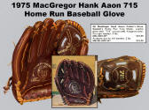 1975 MacGregor Hank Aaron 715 Home Run