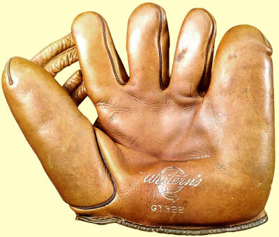 Western Auto Supply Company - Western's Brand G1322 Lou Boudreau Baseball Glove
