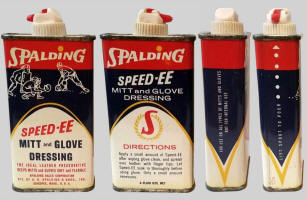 1960's Spalding SPEED-EE Mitt & Glove Dressing