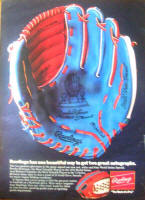 Rawlings World Series Gold Glove Special magazine ad