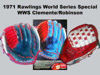 1971 Rawlings WWS World Series Special Clemente/Robinson