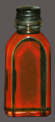 1920's - 1930's Glovolium Bottle back