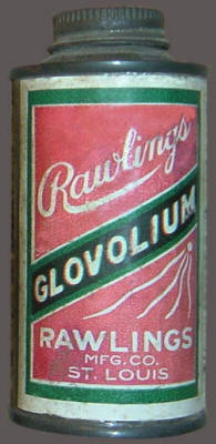 1920's 1930's Glovolium can
