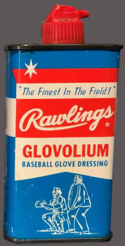 1960's Rawlings Glovolium Baseball Glove Dressing
