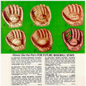 1972 Rawlings Baseball Gloves
