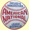 Exclusive Manufacturer American National League Baseballs