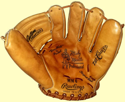 Rawlings MM 6 Mickey Mantle The Comet Baseball Glove