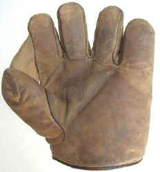 1900-05 Pennant Brand Full Web Fielders Glove
