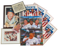 20 piece Mickey Mantle Autograph Collection Lot #538