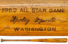 Mickey Mantle Game Used 1962 All-Star Game Bat