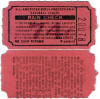 1949 AAGPBL Grand Rapids Chicks Ticket