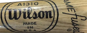 Wilson baseball bat center brand