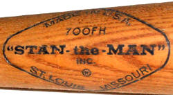 Stan-the-Man Baseball Bat