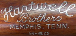 Hartwell Brothers Baseball Bat