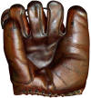 1930s Ken-Wel 560 Pro Dazzy Vance Interlaced Finger Design Baseball Glove