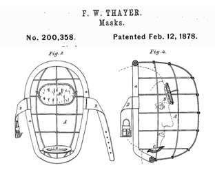 Fred Thayer catchers mask patent