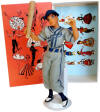 Flagg Doll Company Sports Series Flexible Baseball Los Angeles Dodgers Dolls