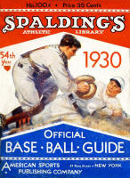 1930 Spalding's Official Baseball Guide