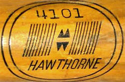 Hawthorne Baseball bat