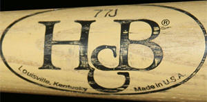 1980 -1999 H&B Bat Label