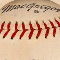 1953 -1960 MacGregor Baseball Logo