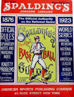 1923 Spalding's Official Base Ball Guide