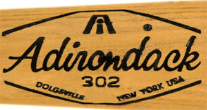 1968-1970 Adorondack Baseball Bat Label