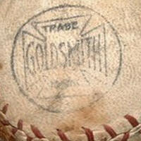 1905 Goldsmith Baseball Logo