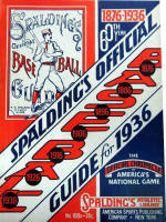 1936 Spalding's Base Ball Guide