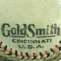 1938 Goldsmith Baseball Logo