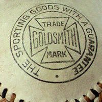 1919 Goldsmith Baseball