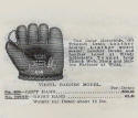 1930 Wilson 638 Virgil Barnes Fielders Glove