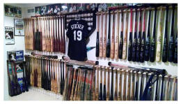 The Bat Cave baseball Bat collection