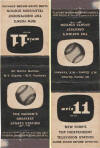 1951-1957 WPIX Television Station New York Matchbook Yankees Giants