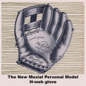 1963 Rawlings SM6 Stan Musial H Web Glove